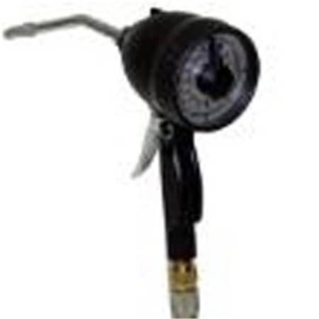 Zeeline Mechanical Quart Totalizing Pistol-Type Meter with Rigid Pipe 0.37 in. NPT Female 1508Q